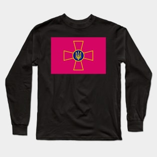 Armed Forces of Ukraine Flag Long Sleeve T-Shirt